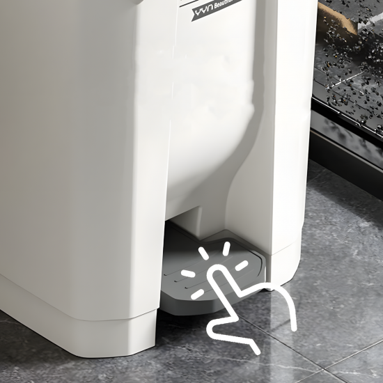 Plastic Trash Can 50L